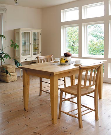 <STD>ターンドレッグダイニングテーブル　*クラシカルスタイル*