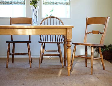 <STD>ターンドレッグダイニングテーブル　*プレーンスタイル*